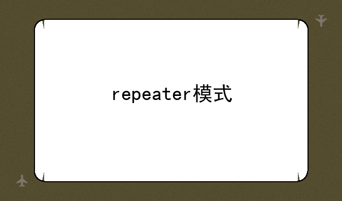 repeater模式