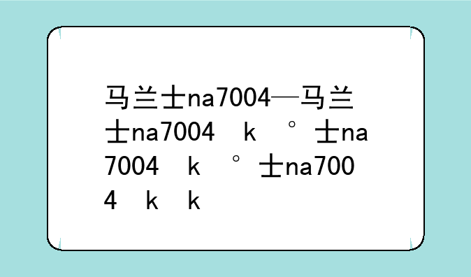 马兰士na7004—马兰士na7004参数
