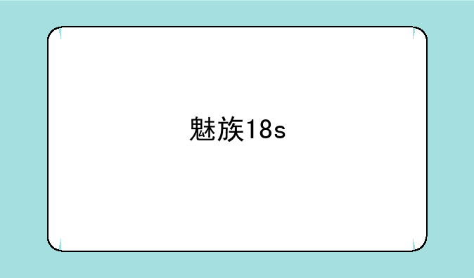 魅族18s