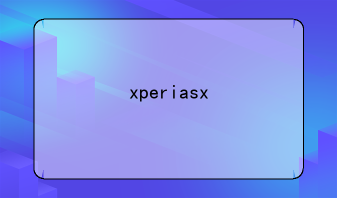 xperiasx